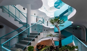 如果，建筑是海浪：Le Bouton酒店/D1 Architectural Studio