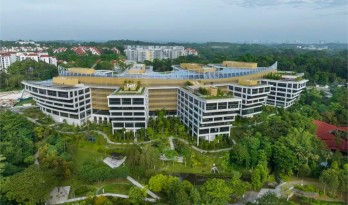 开启花园办公的未来形态：盛裕集团总部  / Surbana Jurong Campus
